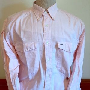 Men’s Tommy Hilfiger Pink Button Down Shirt size M